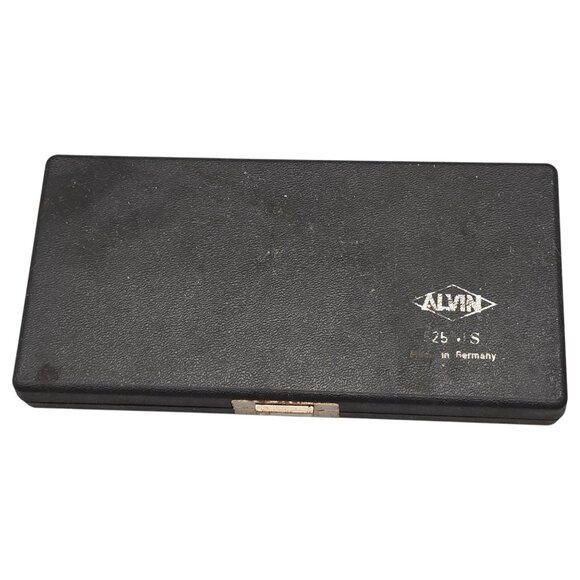 Vtg Alvin Professional Precision Drawing Instruments Set 525JS Made In Germany - Picture 13 of 16